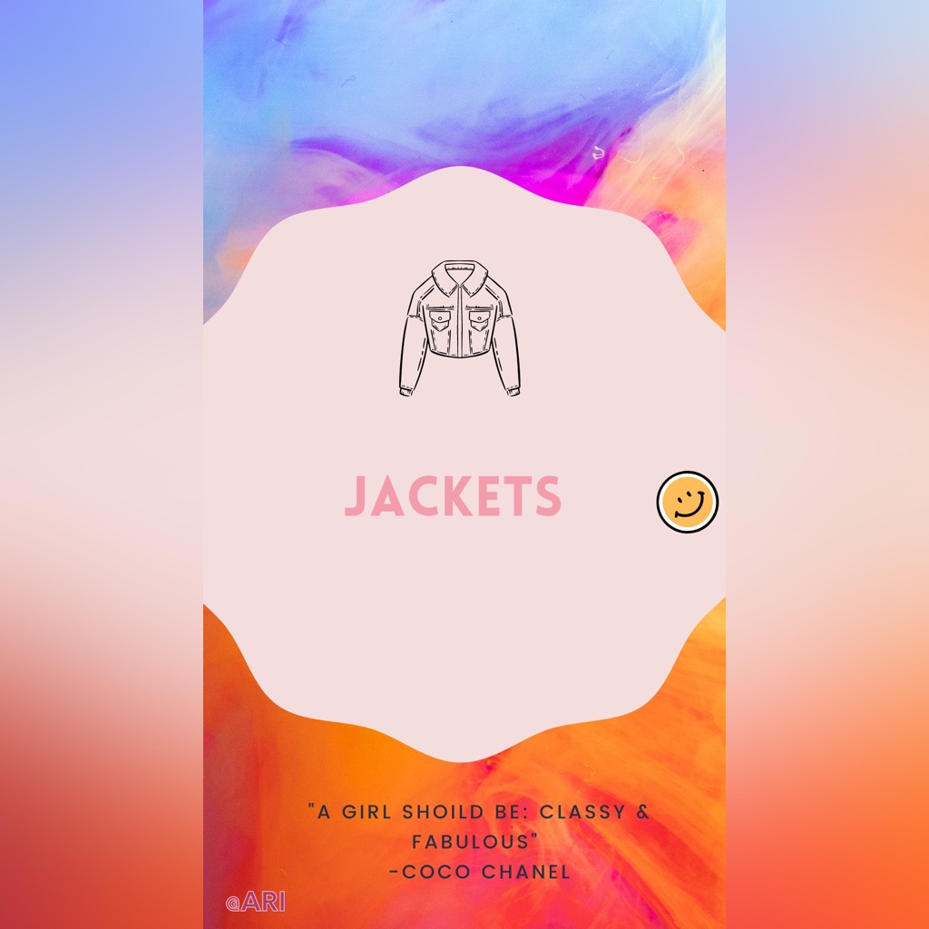 Jackets.